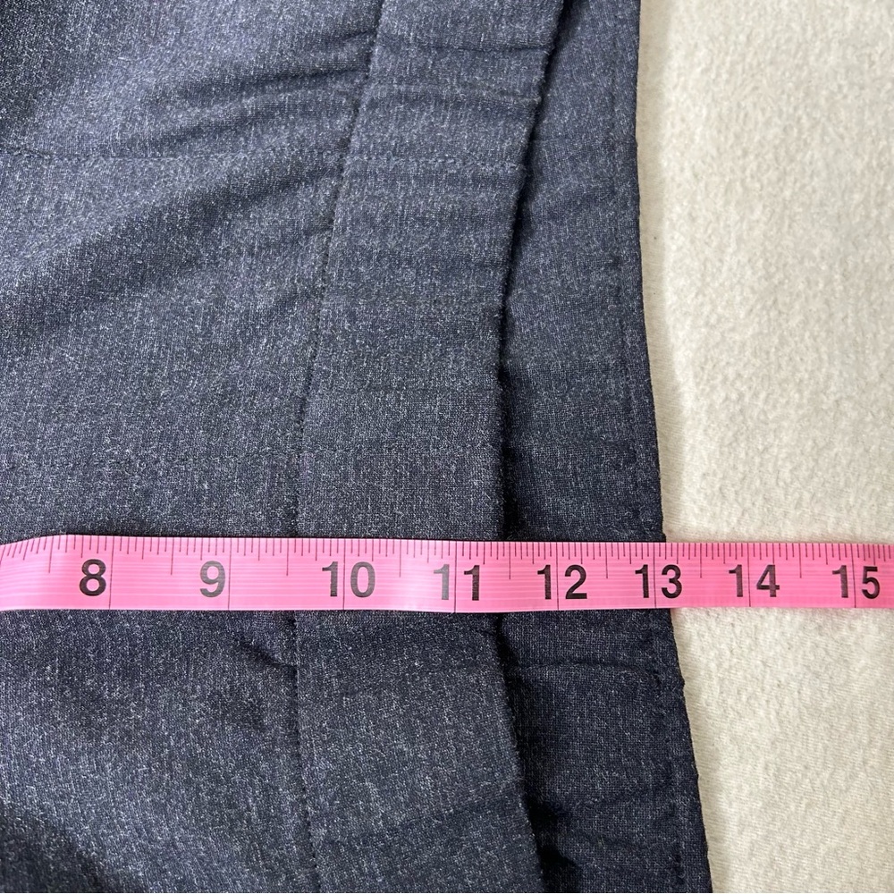 J.Jill Ponte Welt Pockets Slim‎ Leg Pants Pull-On Dark Gray Size L - Picture 7 of 8